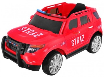 Аккумуляторный автомобиль для детей SUV пожарная служба