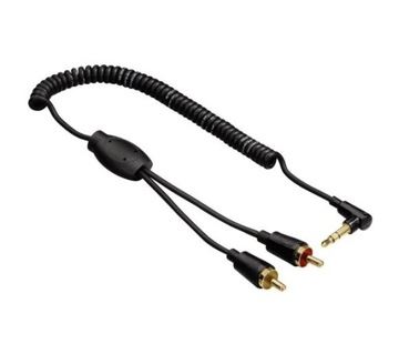 Кабель 1x Mini JACK 3,5 мм - 2x Cinch RCA 1,5 м. HAMA