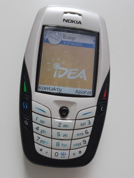 Футуристический Nokia 6600 фольга / оранжевый