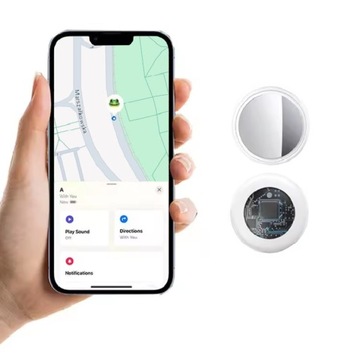 Air Key Finder тег для iOS Apple iPhone брелок с GPS + Bluetooth чехол