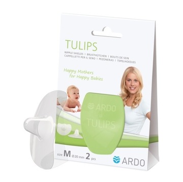 Силиконовые накладки для сосков Ardo Tulips M 20 мм