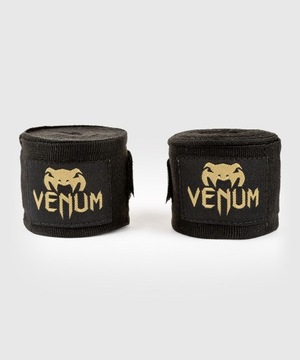 Venum Kontact обертывания боксерские бинты 4 м Черный
