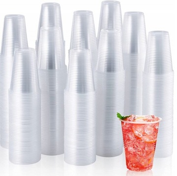 Пластиковые стаканчики 200 мл кружка напиток 100шт