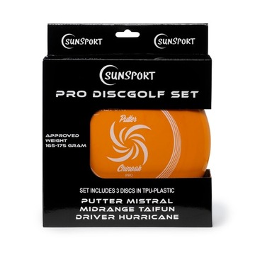 Tactic Sunsport Discgolf набор Pro 3шт диски