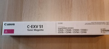 Тонер для Canon CEXV51 0484c002aa желтый c5535 C5550 C5560 C5735 60K коп