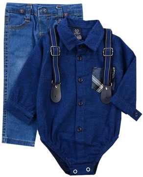 Комплект фланелевих сорочок з джинсами 18-24 J4B