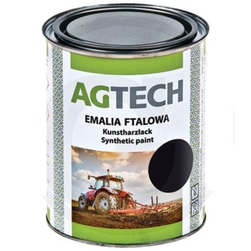 Чорна фарба URSUS Zetor двигун 0,8 л AGTECH