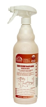 SANI CLEAN FRESH NANO ПІНА ДЛЯ МИТТЯ ВАННОЇ КІМНАТИ 1 Л