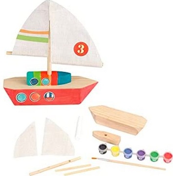 Парусная лодка Egmont Toys своими руками