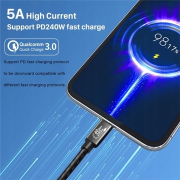 к C кабель для передачи данных 48V / 5A 8K @ 60Hz P