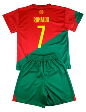 Роналду футбольна форма Португалія Джерсі шорти для жінок. 140