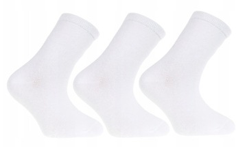 3x Детские носки длинные хлопковые классические носки для мальчиков MORAJ 31-34