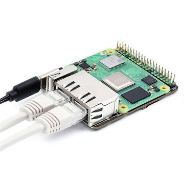 Расширение RJ45 Dual Gigabit Ethernet для вычислительного модуля 4