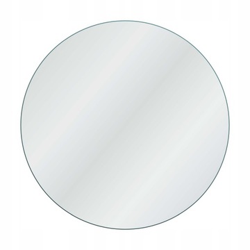 Круглое зеркало 50 см без рамы скошенный c-кант