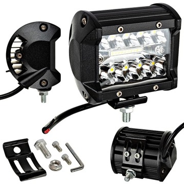 LED 60W ГАЛОГЕННИЙ ПРОЖЕКТОР РОБОЧА ЛАМПА 12V 24V