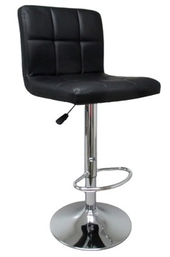Барный стул Hoker D2S, вращающееся кресло из искусственной кожи, регулируемая высота