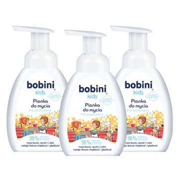 Bobini Kids уход за пеной для мытья 300ml x3