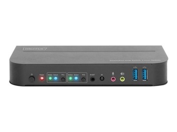 DIGITUS DS-12850-KVM - / Audio - / USB-Switch - 2 Anschlüsse