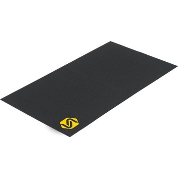 Тренувальний килимок SARIS для тренажера чорний