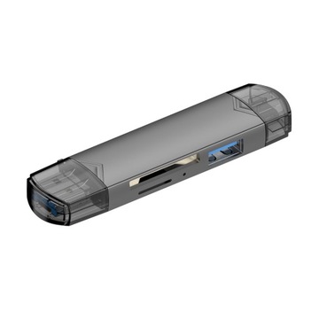 Bounn кард-ридер USB2.0 + Micro USB2. 0 + TypeC3. 0 + USB3. 0 TypeB