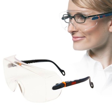 Защитные очки 3M 2800, надеваемые на очки по рецепту, легкие регулируемые
