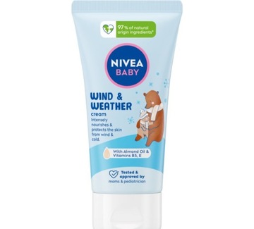 Nivea BABY Wind & Weather крем для захисту від холоду і вітру 50 мл