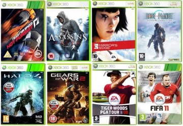 Набор Need For Speed / Mirror's Edge / FIFA XBOX 360 8-игры