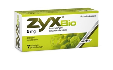 Zyx Bio 5 мг, 7 табл.