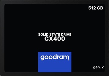 Твердотельный накопитель GOODRAM CX400 512GB SATA3 550/500 МБ / с