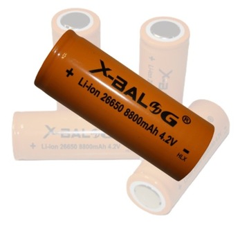 2x акумулятор 26650 8800mAh 4.2 V LI-ION