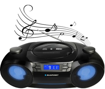 РАДІО BOOMBOX ODD-ПЛЕЄР USB MP3 CD BB31BT LED