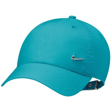 Бейсболка Nike DF Club Cap бирюзовая мужская бейсболка FB5372-345