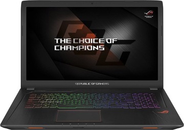 Asus ROG GL753 i7-7700HQ 1TB+128ssd GTX1050Ti W10