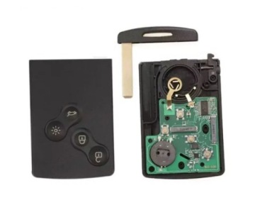 REKOL - Карта RENAULT KOLEOS Keyless PCF7952 -2013 года