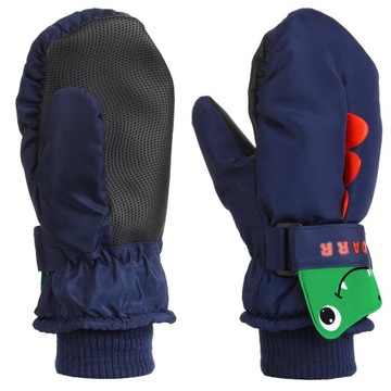 Зимові теплі дитячі лижні рукавички теплі MORAJ 22 см