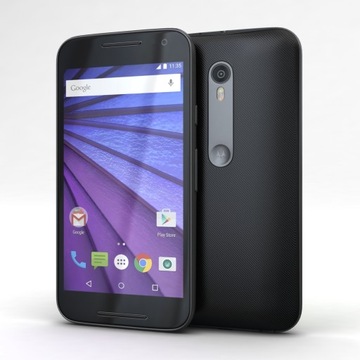 Смартфон Motorola Moto G3 1 ГБ / 8 ГБ Чорний