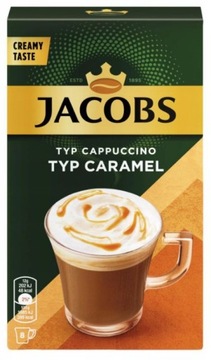 Кофе Jacobs капучино Карамель Карамель 12 г x 8 шт