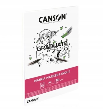 Блок для маркерів layout CANSON A4 70g MANGA