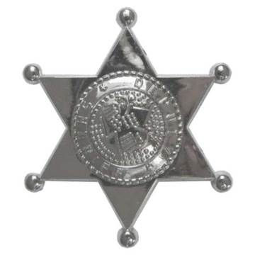 Знак наряд полицейский Звезда шерифа карнавал