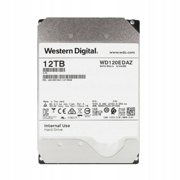 Жесткий диск Western Digital WD120EDAZ 12TB SATA III 3,5"