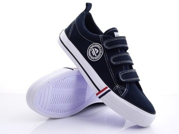 Кросівки American Club Velcro темно-синій LH71 R. 37