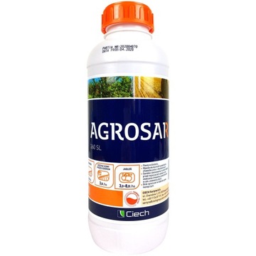 AGROSAR 360 SL 1L ГЕРБИЦИДНЫЙ СПРЕЙ ДЛЯ СОРНЯКОВ ГЛИФОСАТ ОБЩИЙ ГЕРБИЦИД