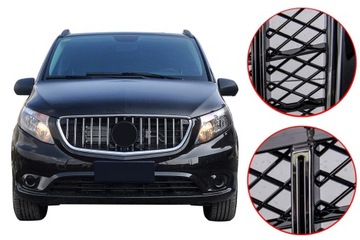 MERCEDES W447 VITO 14-19 GRILL GT PANAMERICANA