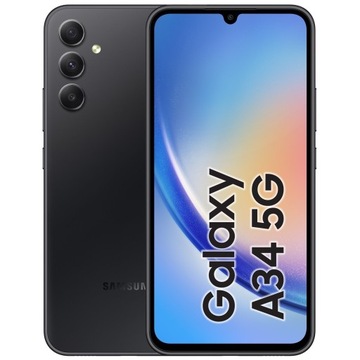 Samsung A34 5G 6/128GB NFC IP67 графит (RU)