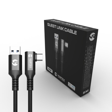 Кабель 5m від VortexVR USB-A до USB-C Oculus Link