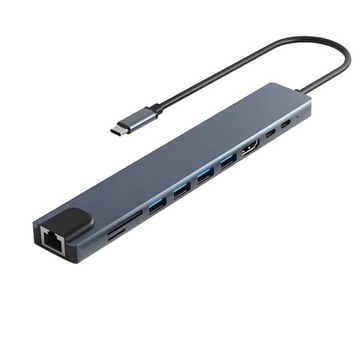 Док-станция USB C 10 в 1 концентратор адаптер PD100W Тип C сплиттер