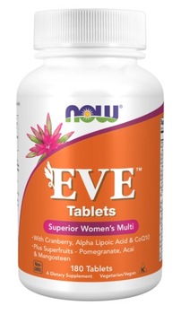 Now Eve Womens набір вітамінів для жінок VEGE 180