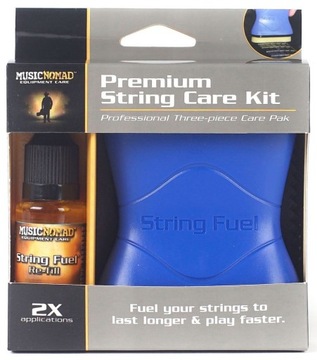 MusicNomad MN145 Premium String Care Kit-струнное топливо, заправка и ткань