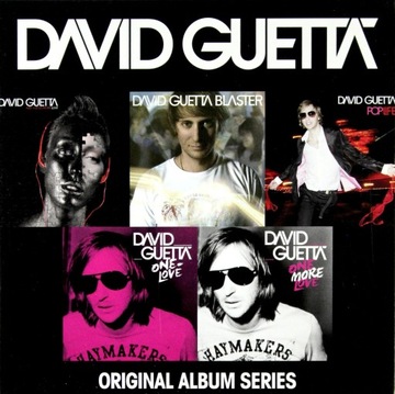 DAVID GUETTA: ORIGINAL ALBUM SERIES (5CD)
