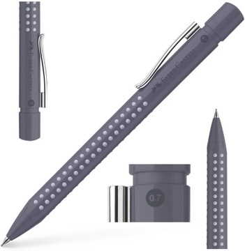 FABER-CASTELL механический карандаш для стилусов картриджи Grip 0,7 мм DAPPLE GRAY